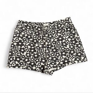 Floral denim shorts size 27